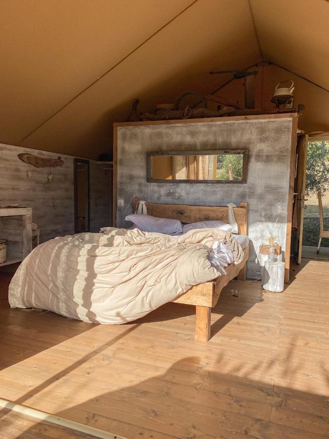 Glamping In Toscana, Luxury Tents In Agriturismo Biologico Sorano  ภายนอก รูปภาพ