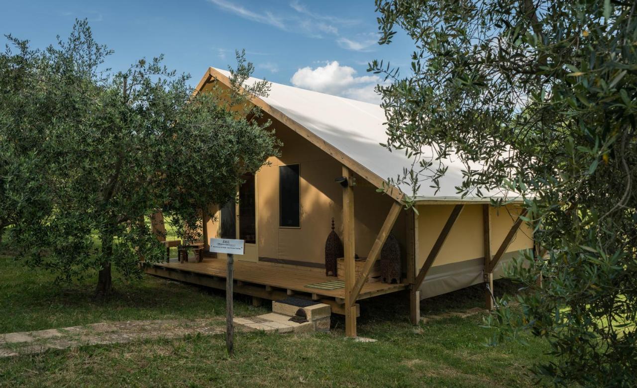 Glamping In Toscana, Luxury Tents In Agriturismo Biologico Sorano  ภายนอก รูปภาพ