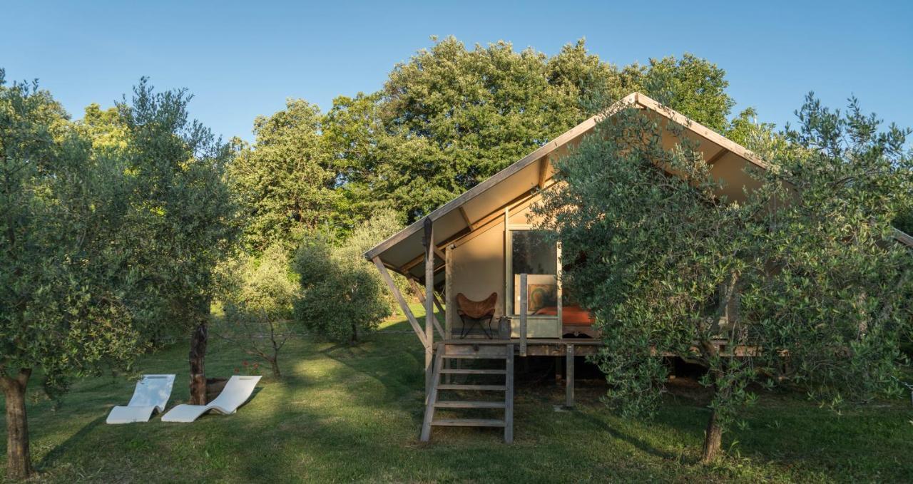 Glamping In Toscana, Luxury Tents In Agriturismo Biologico Sorano  ภายนอก รูปภาพ