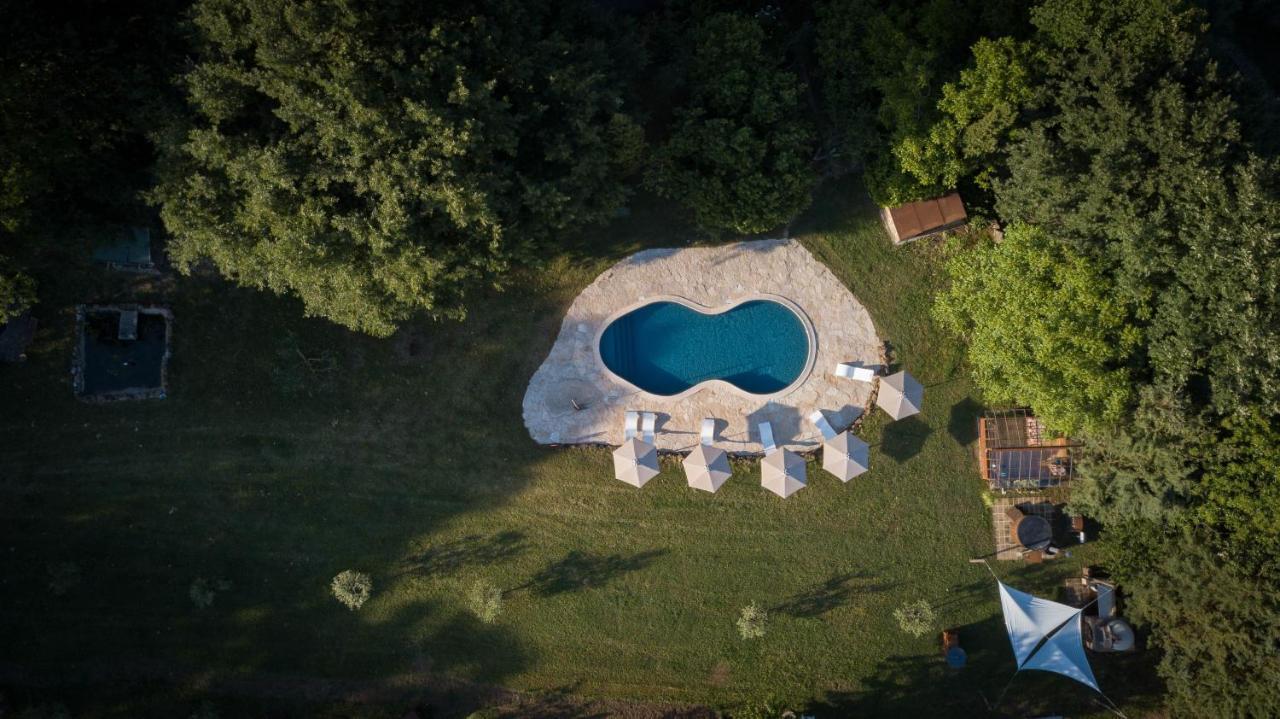 Glamping In Toscana, Luxury Tents In Agriturismo Biologico Sorano  ภายนอก รูปภาพ