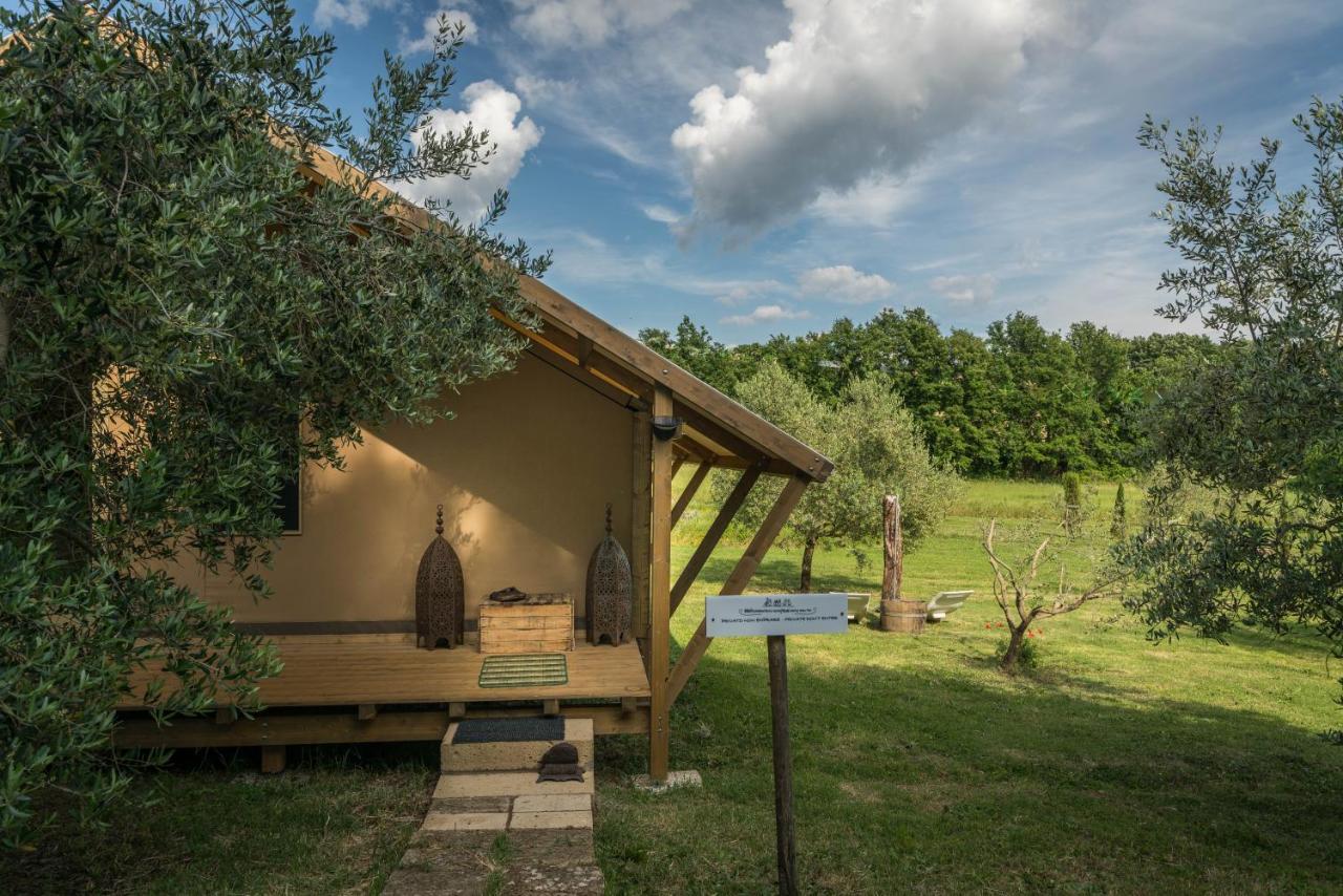 Glamping In Toscana, Luxury Tents In Agriturismo Biologico Sorano  ภายนอก รูปภาพ