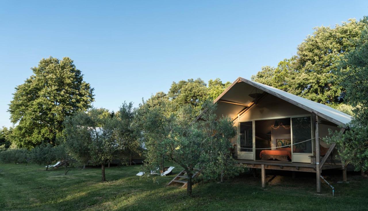 Glamping In Toscana, Luxury Tents In Agriturismo Biologico Sorano  ภายนอก รูปภาพ